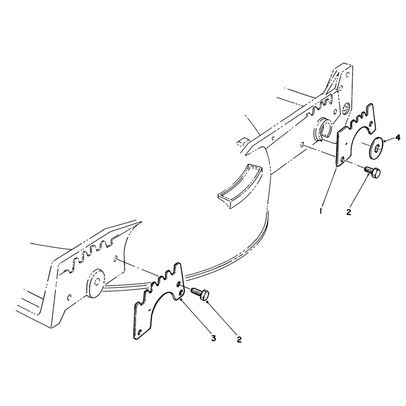 Wear Plate Kit No 49-4080 Optional