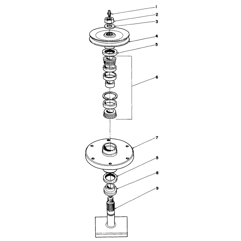 Drive Spindle No 27-0870
