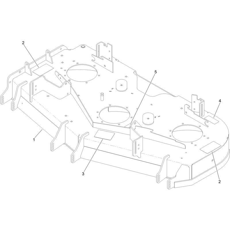 Deck Decal Assembly No 147-4996