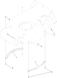 Toro 130-9701 Side Deck Guard Kit Mower Parts Diagram