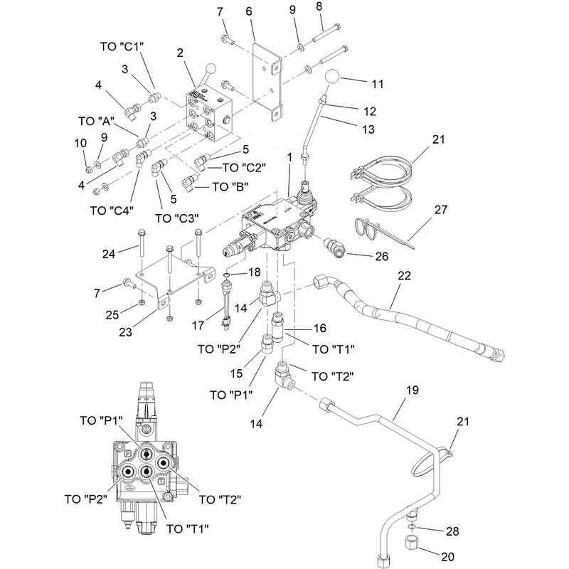 Trencher Kit Assembly