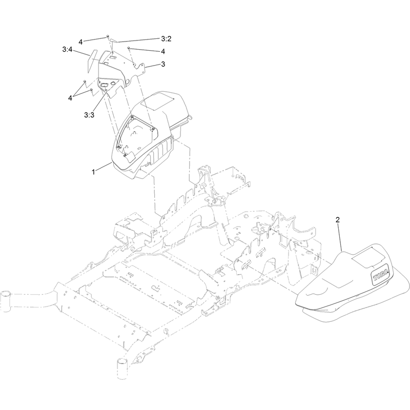Fender Console and Control Assembly
