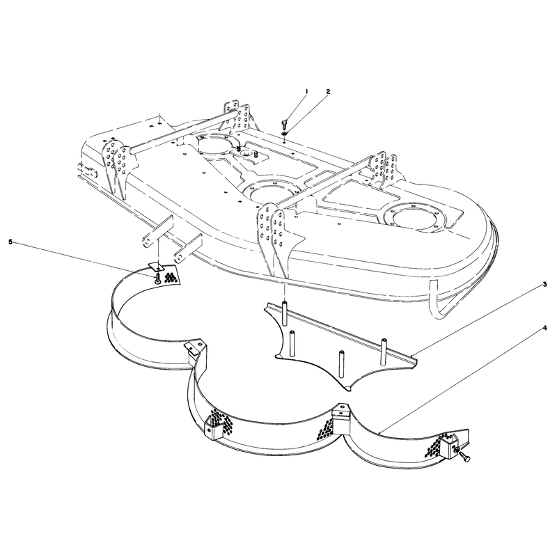 Mulcher Kit Model No 30700 Optional for Cutting Unit Model 30555