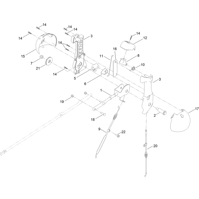 Chute Control Assembly