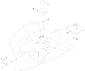 Toro 133-0242 Joystick Cover Kit, TX 1000 Compact Utility Loader Parts Diagram
