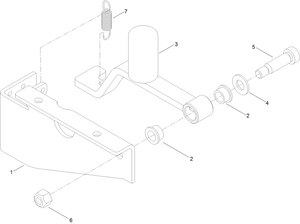 Toro 133-0245 Auxiliary Switch Kit, TX 1000 Compact Utility Loader Parts Diagram