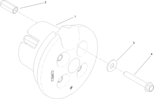 Toro 133-5386 Grandstand 1Wheel Weight Kit Parts Diagram