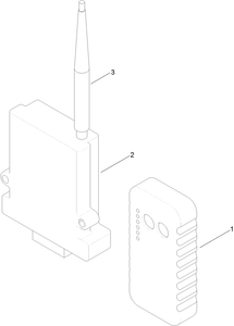Toro 133-6314 Long-range Exit-side Lockout Kit, 4045, 4050, or 2226 Directional Drill Parts Diagram