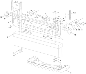 Toro 134-3722 Groomer Brush Kit Mower Parts Diagram