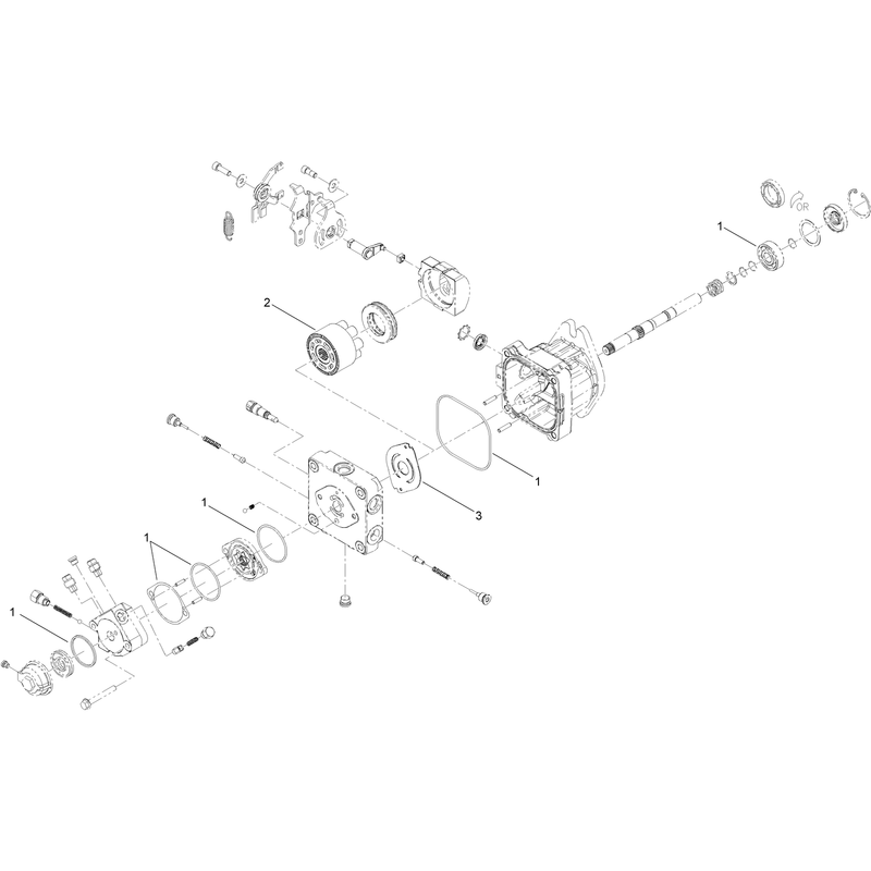 Hydraulic Piston Pump Assembly No ST50957