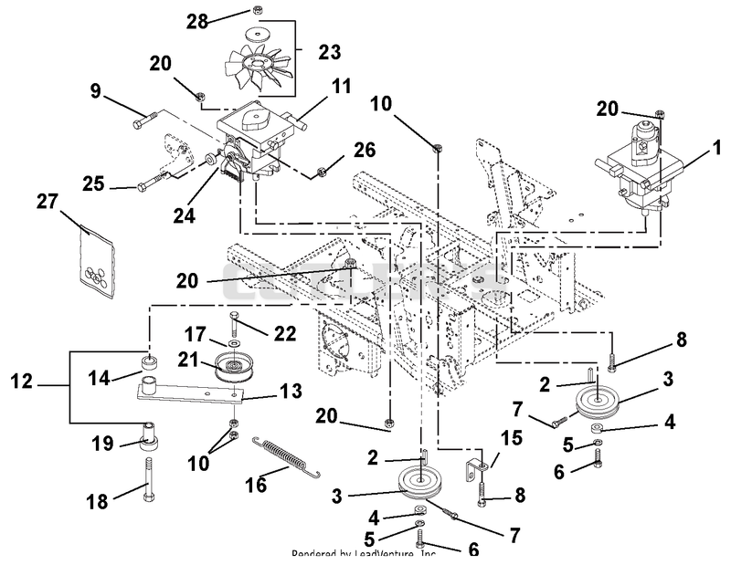 Hydrostatic Pumps And Idlers