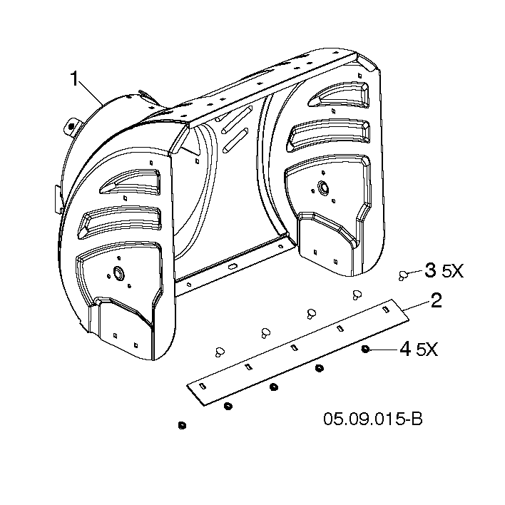 AUGER HOUSING AND IMPELLER