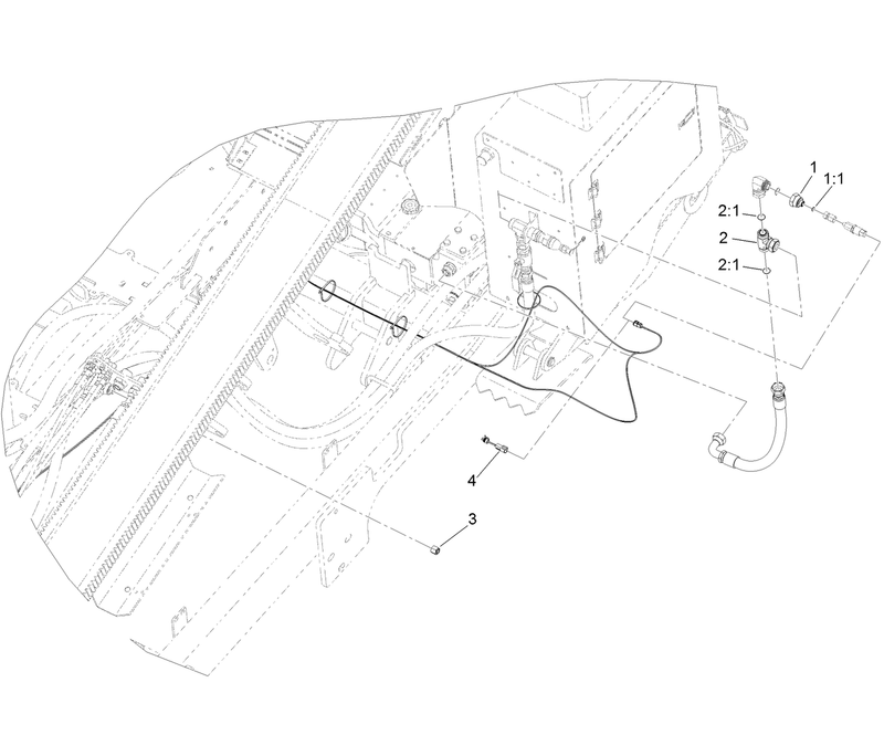 Wire Harness and Fittings Assembly