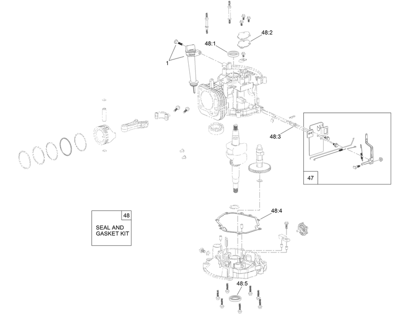Dipstick and Gasket Assembly