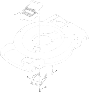 Toro 136-9124 Kit-cover, Belt (Awd) Mower Parts Diagram