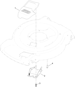 Toro 136-9125 Forward Belt Cover Kit Mower Parts Diagram