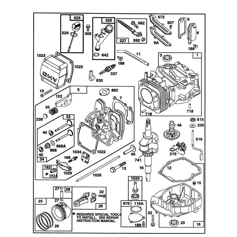 Engine GTS 150-77-9130