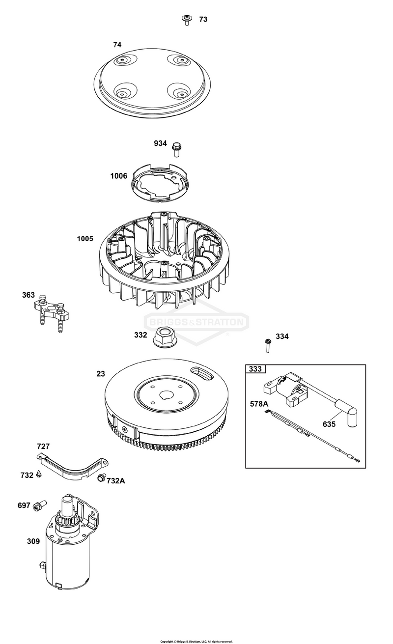 Flywheel, Ignition, and Starter Group