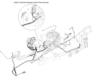 Toro 138-5050 Diode Harness Kit, 2024 Directional Drill Parts Diagram