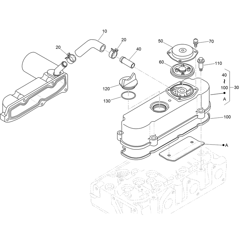 Cylinder Head Cover Assembly