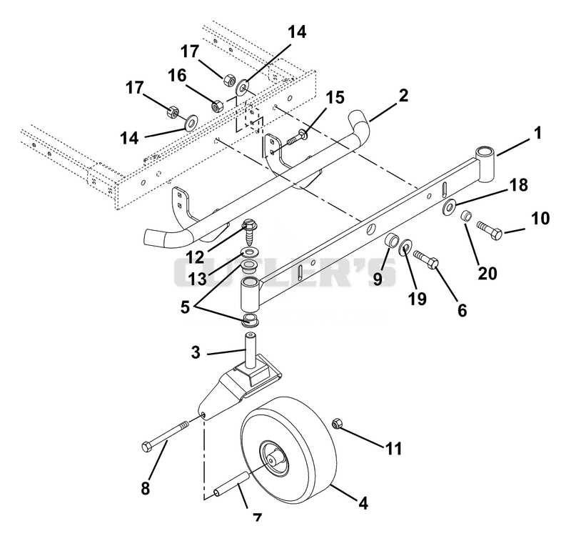 Front Axle, Tires And Bumper