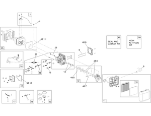 Toro 139-0607 ENGINE-1P65FC [ZS, 3000, SERV] Parts Diagram