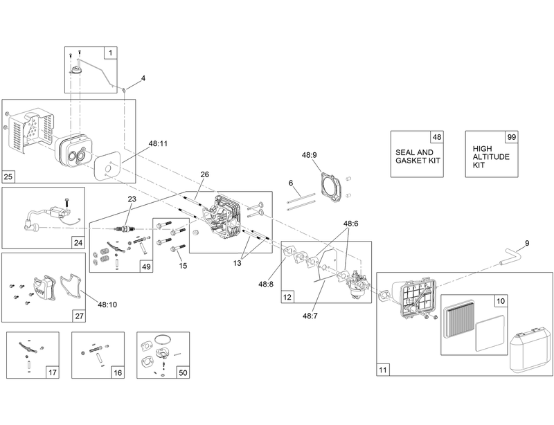 Dipstick and Gasket Assembly