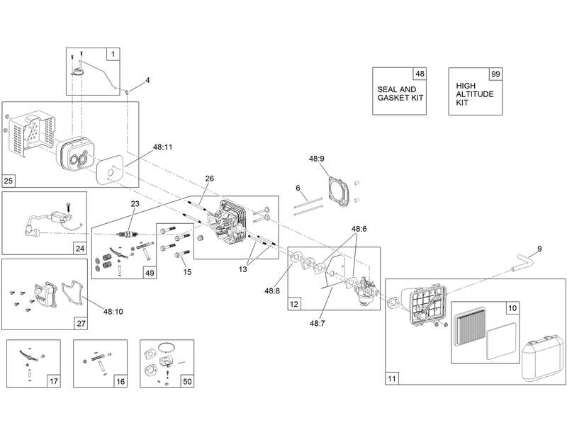 Dipstick and Gasket Assembly