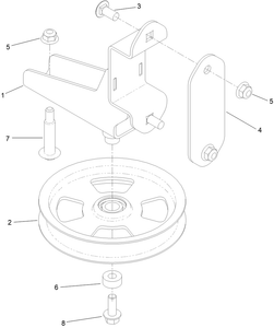 Pulley and Bracket Assembly No 139-1546