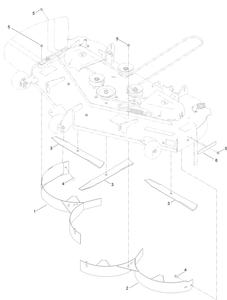 Toro 139-3235 54 in. Timecutter Recycler Kit Parts Diagram