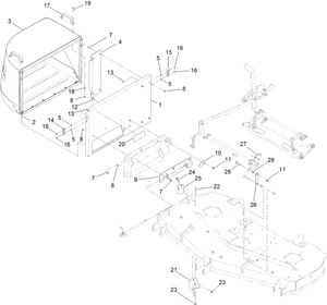 Toro 139-7860 Soft Side Bagger Mower Parts Diagram