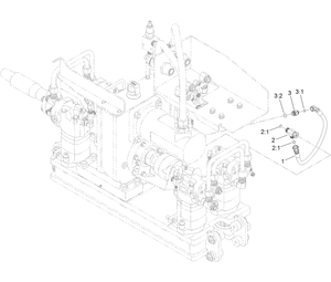 Toro 139-8870 Rotary Motor Case Drain Kit, 2024 Directional Drill Parts Diagram