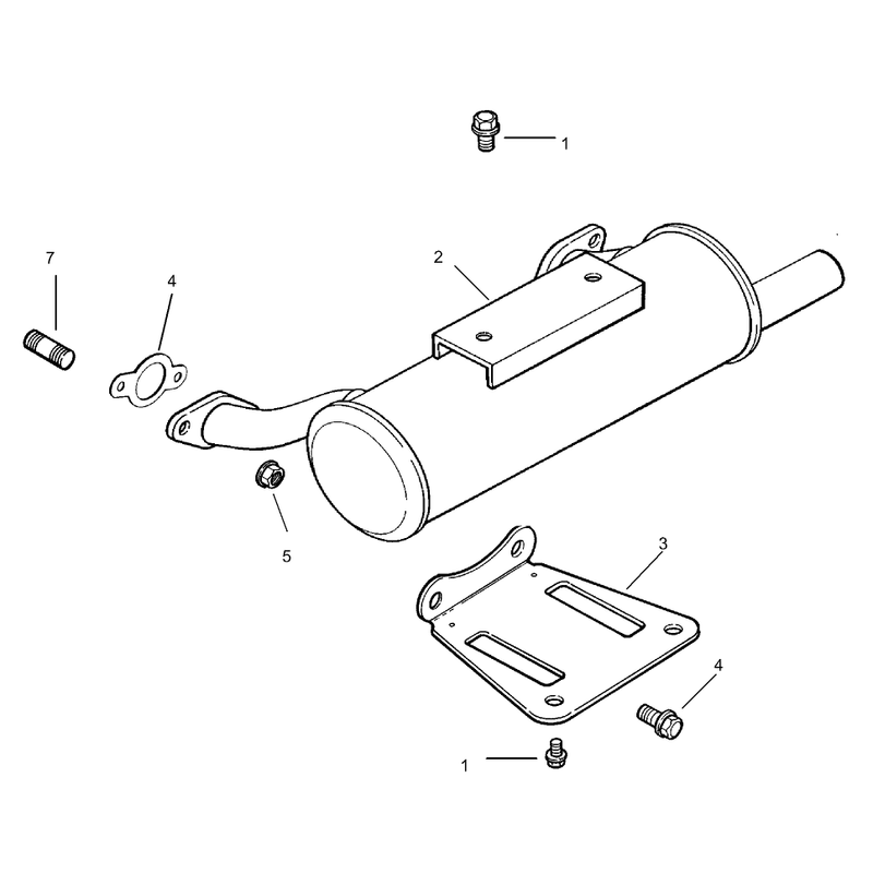 Group 11 Exhaust Assembly Kohler CH20S-64684
