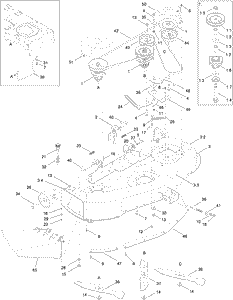 Toro 13AP61RH048 LX468 Lawn Tractor (Serial #: 1C108H20348 -) Parts Diagram