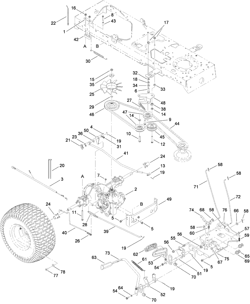 Transmission and Belt Assembly