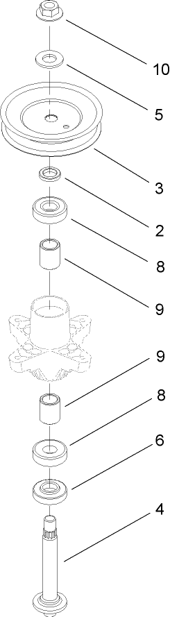 Spindle Assembly No 112 6042