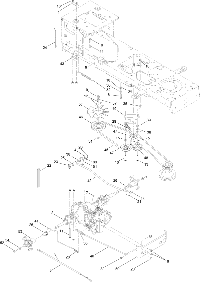 Transmission Belt and Pulley Assembly