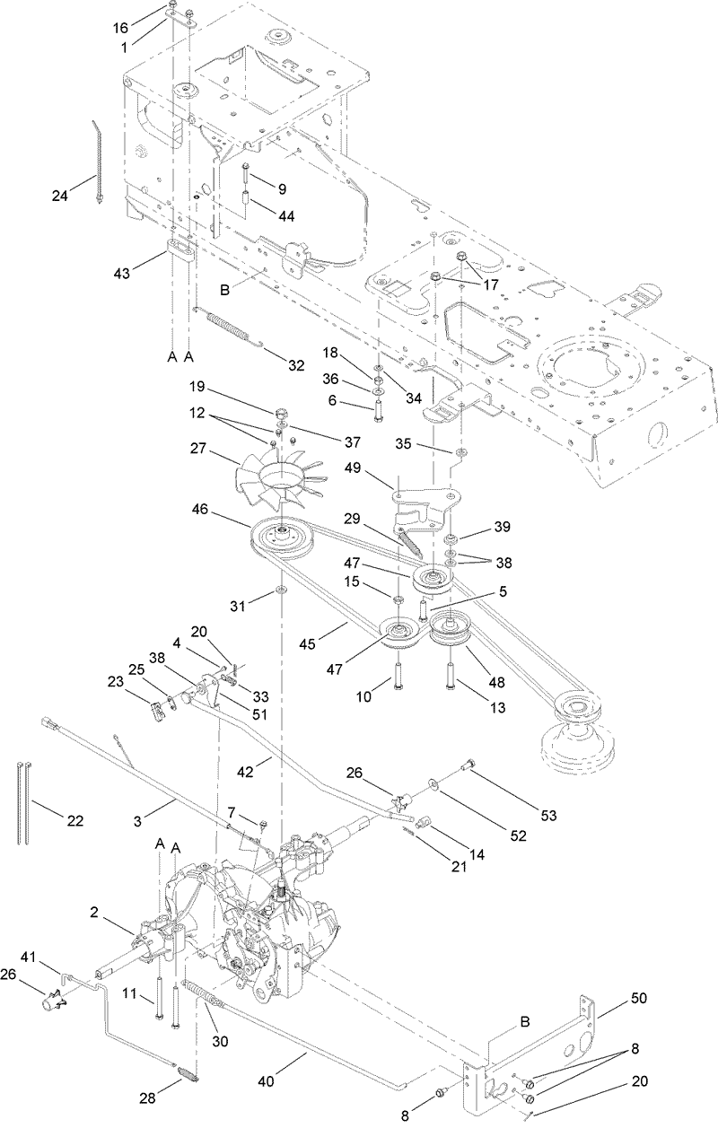 Transmission Belt and Pulley Assembly