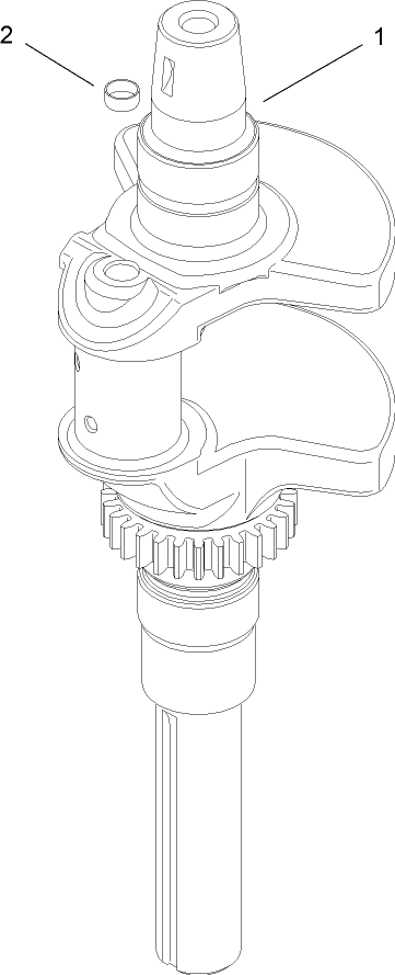 Crankshaft Assembly Kohler SV720 0011