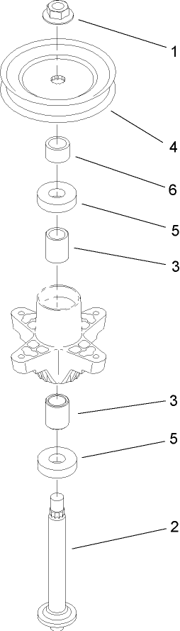 Spindle Assembly No 112 0460