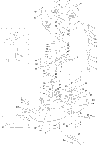 Toro 13RL60RG044 LX426 Lawn Tractor (Serial #: 1L107H10100 -) Parts Diagram