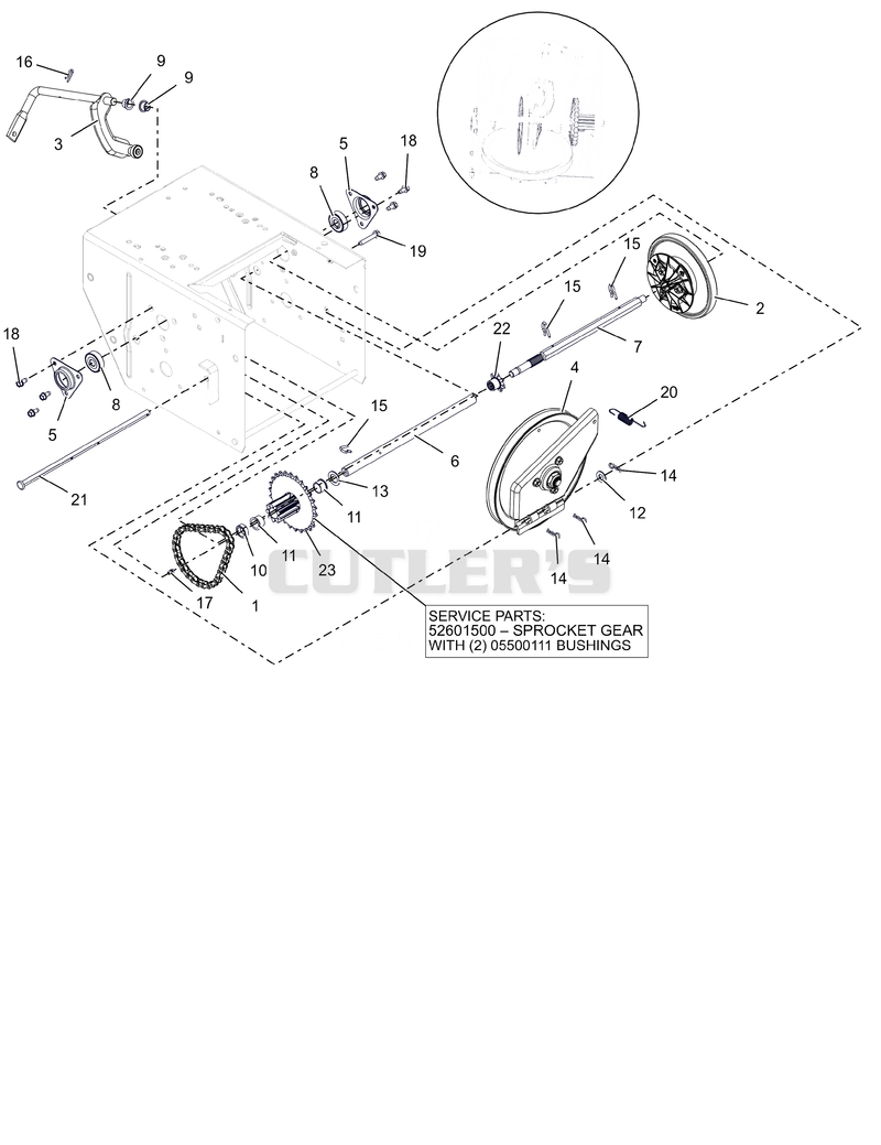 Friction Drive and Swing Gate