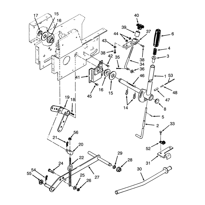 Manual Lift Linkage