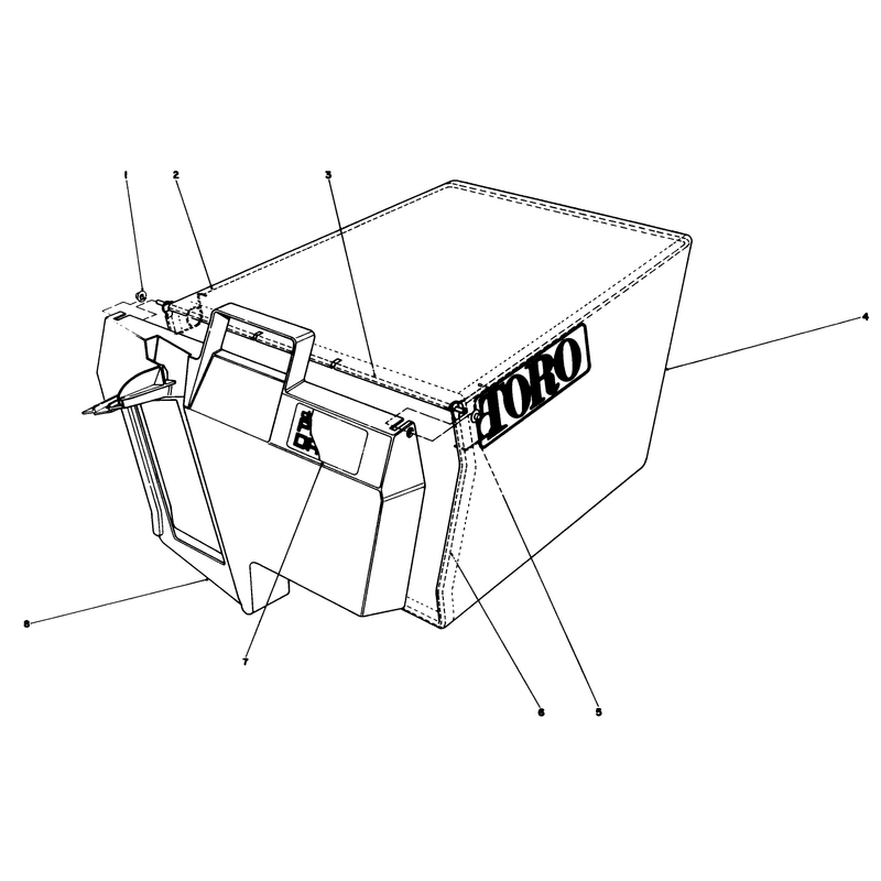 Grass Bag Assembly No 11-0189