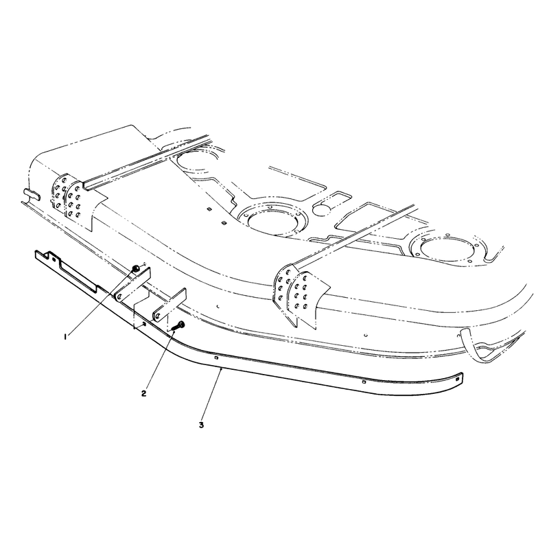 Baffle Kit Part No 68-7210 Optional for Model No 30753