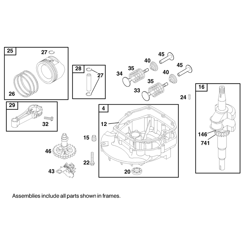 Engine Briggs and Stratton Model 12h802-1767-E1
