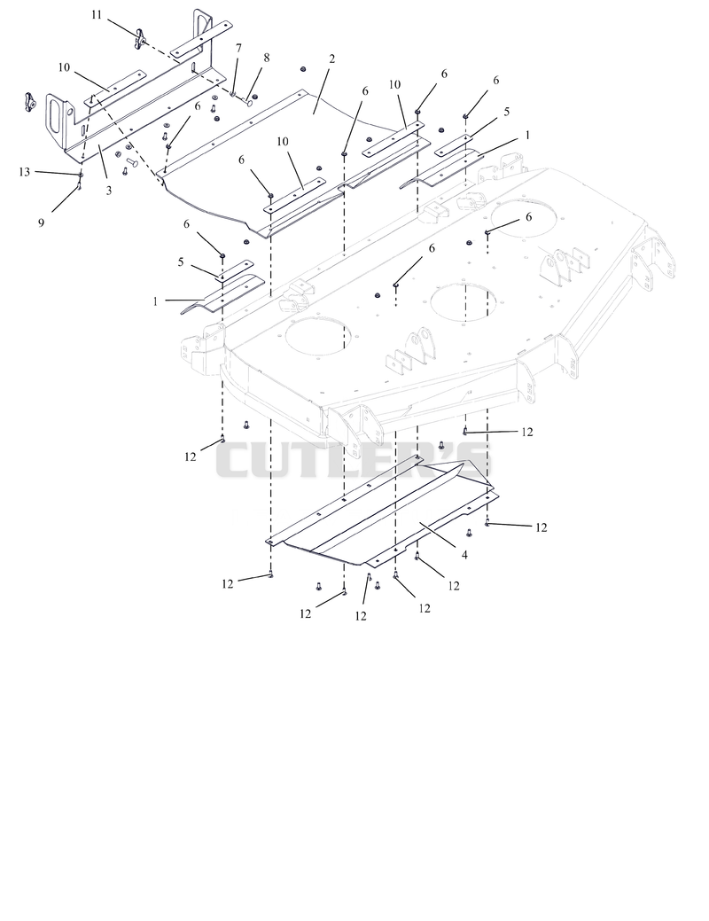 Discharge Chute - 52" - RD