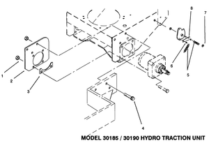 Toro 14-7349 *OBS* Frame Update Kit Attachment Parts Diagram