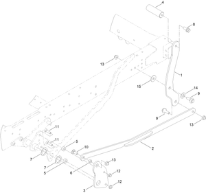Toro 140-2059 Timecutter Ss Foot Assist Hoc System Parts Diagram
