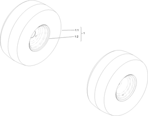 Snow Tire Assembly No 140-4310
